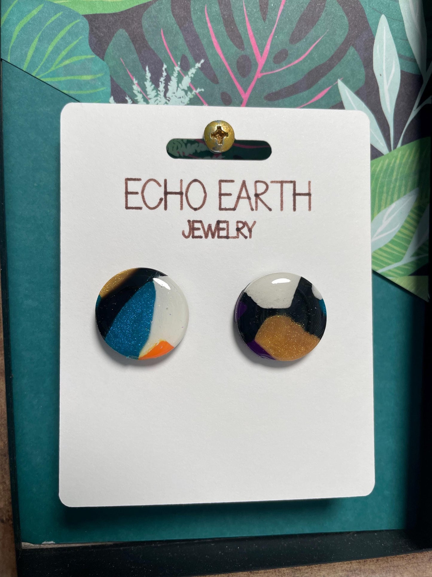 Luxe Collection - Studded Earrings, Statement Earrings, Fashion Earrings, Clay Earrings