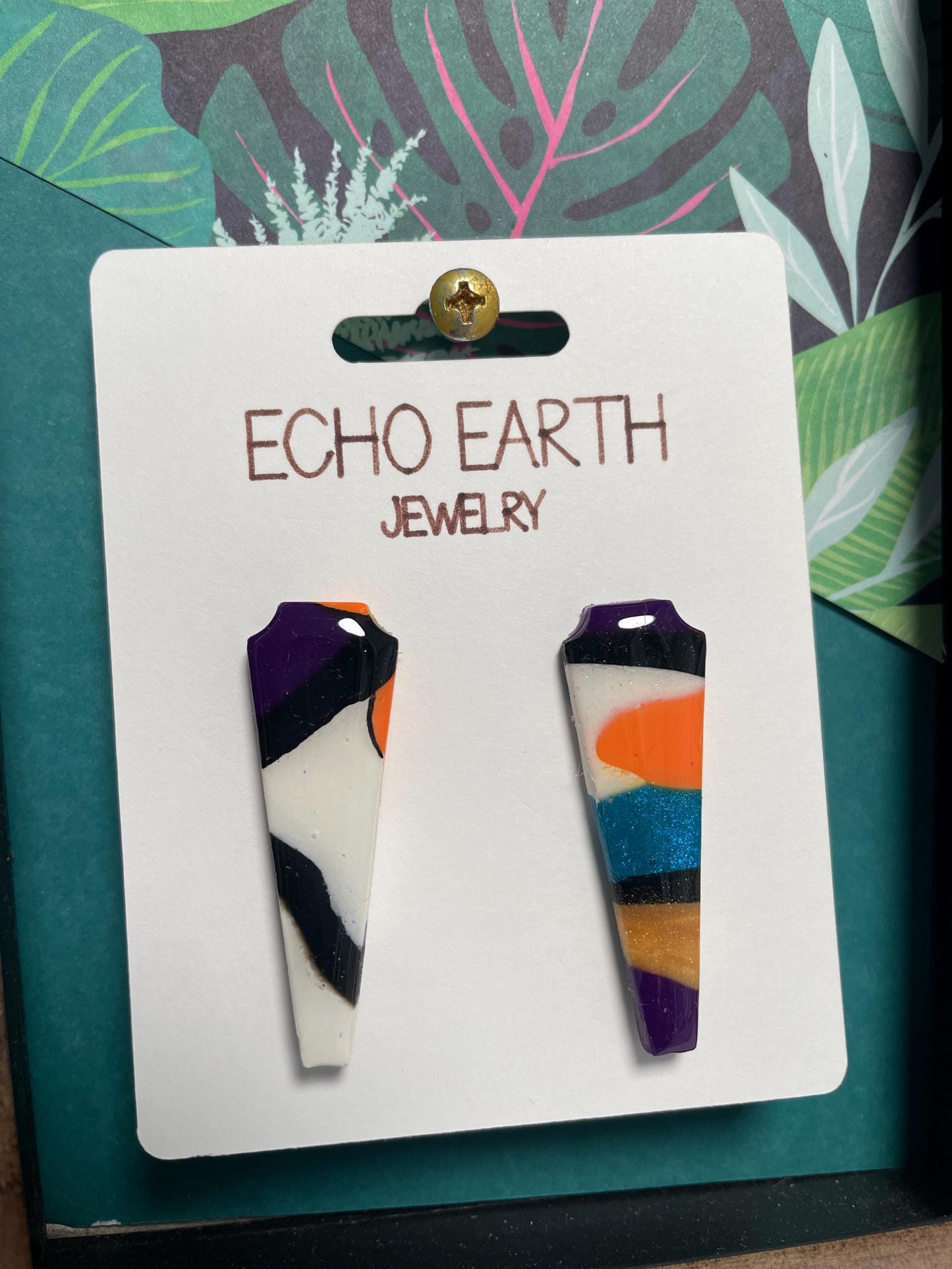 Luxe Collection - Studded Earrings, Statement Earrings, Fashion Earrings, Clay Earrings