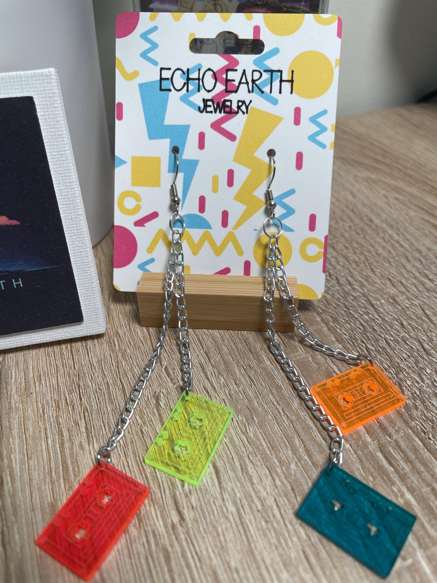 80s Casette Tape Earrings