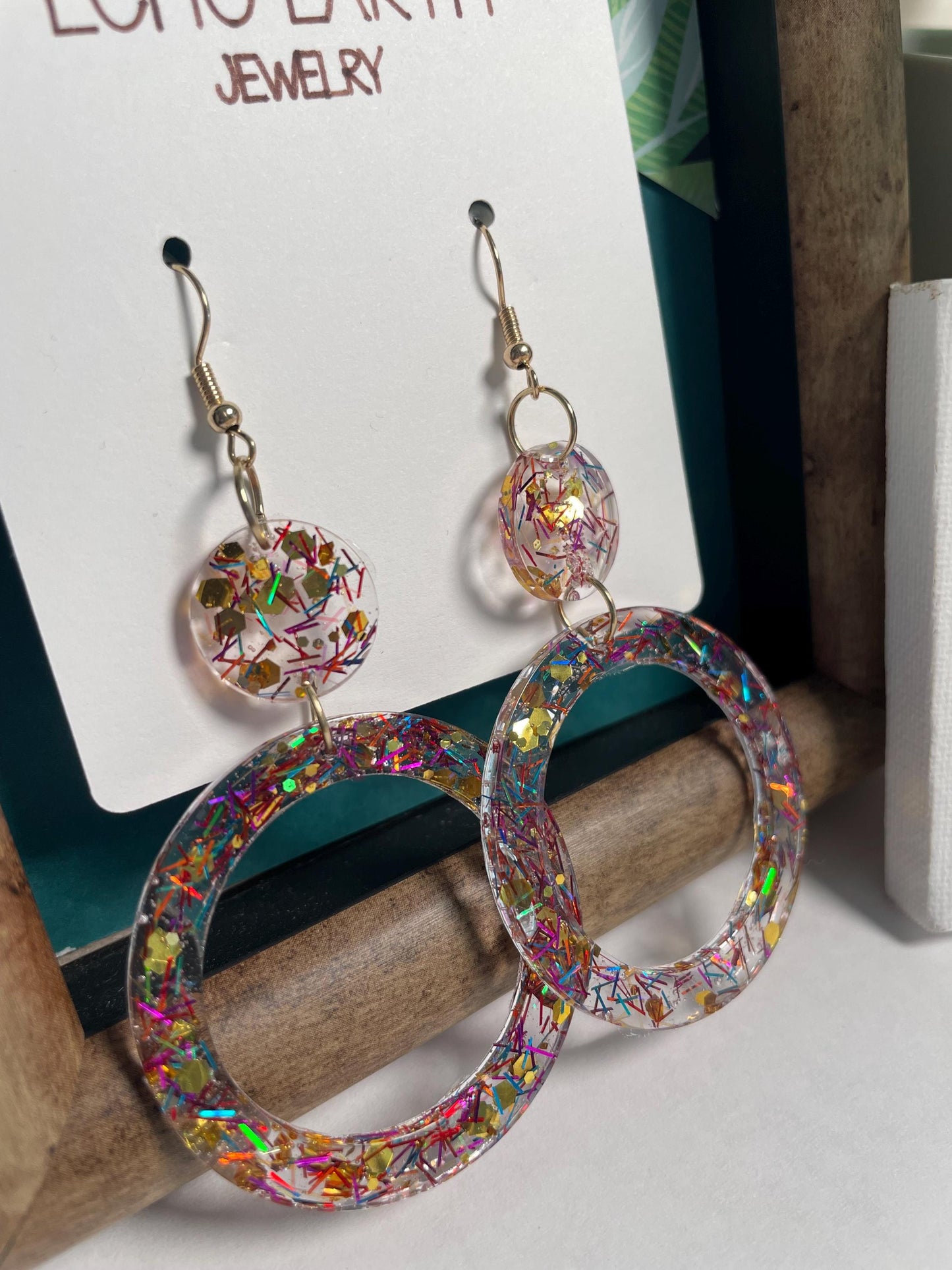 Glitter Collection - Studded Earrings, Statement Earrings, Unique Earrings, Fashion Earrings, Clay Earrings