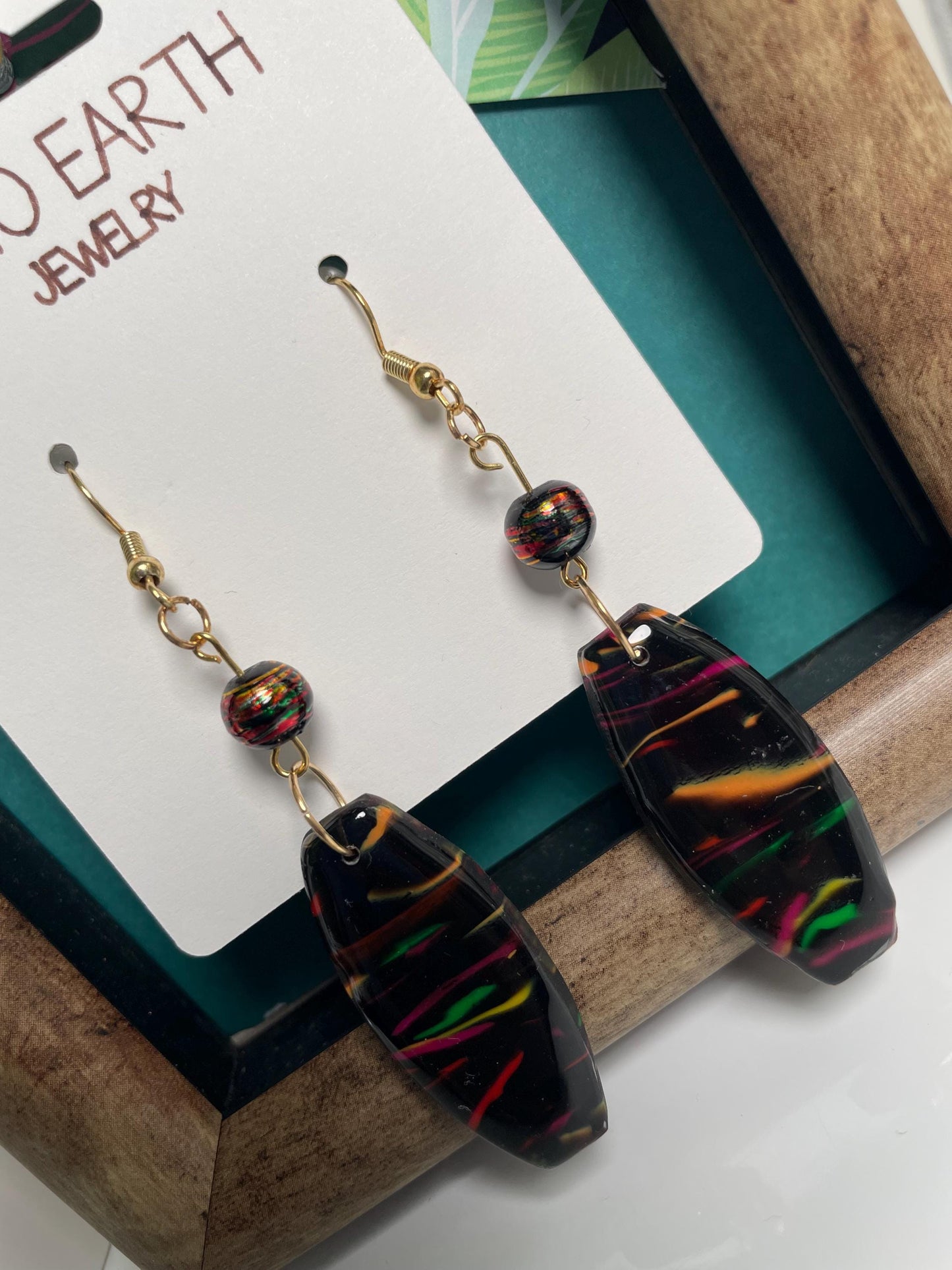 Midnight Collection - Studded Earrings, Statement Earrings, Unique Earrings, Fashion Earrings, Clay Earrings