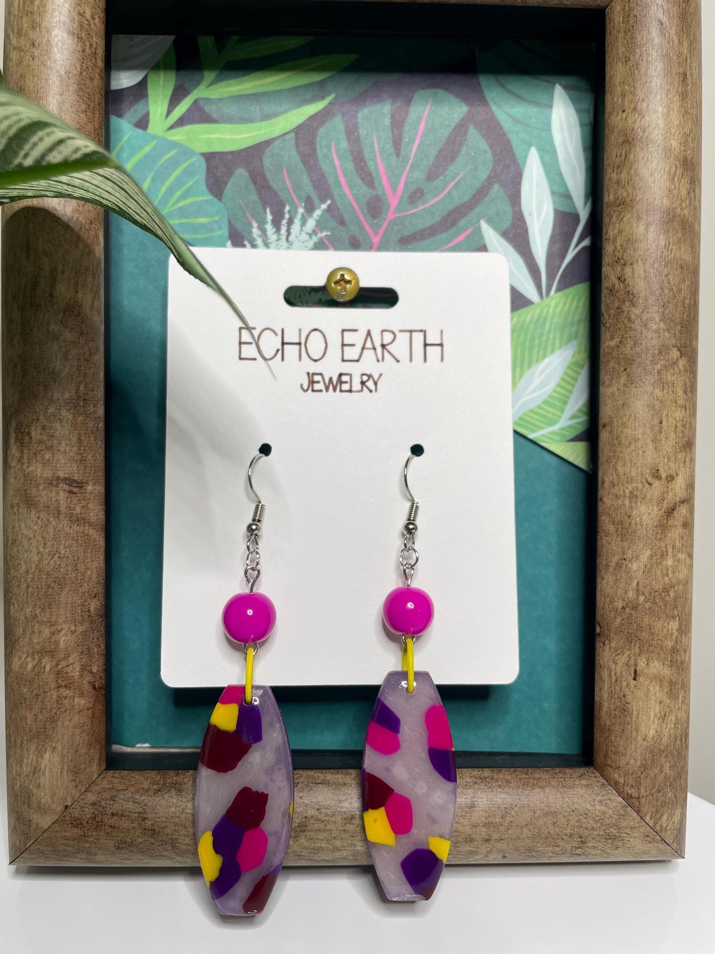 Kaleidoscope Collection - Studded Earrings, Statement Earrings, Unique Earrings, Fashion Earrings, Clay Earrings