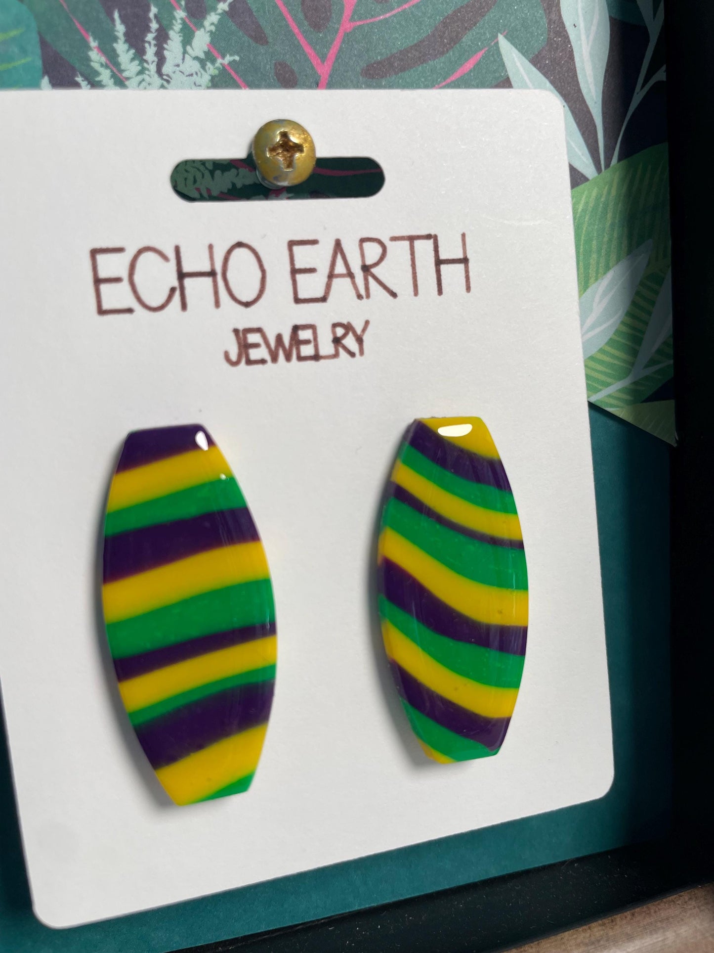 Mardi Gras Collection - Studded Earrings, Statement Earrings, Unique Earrings, Fashion Earrings, Clay Earrings