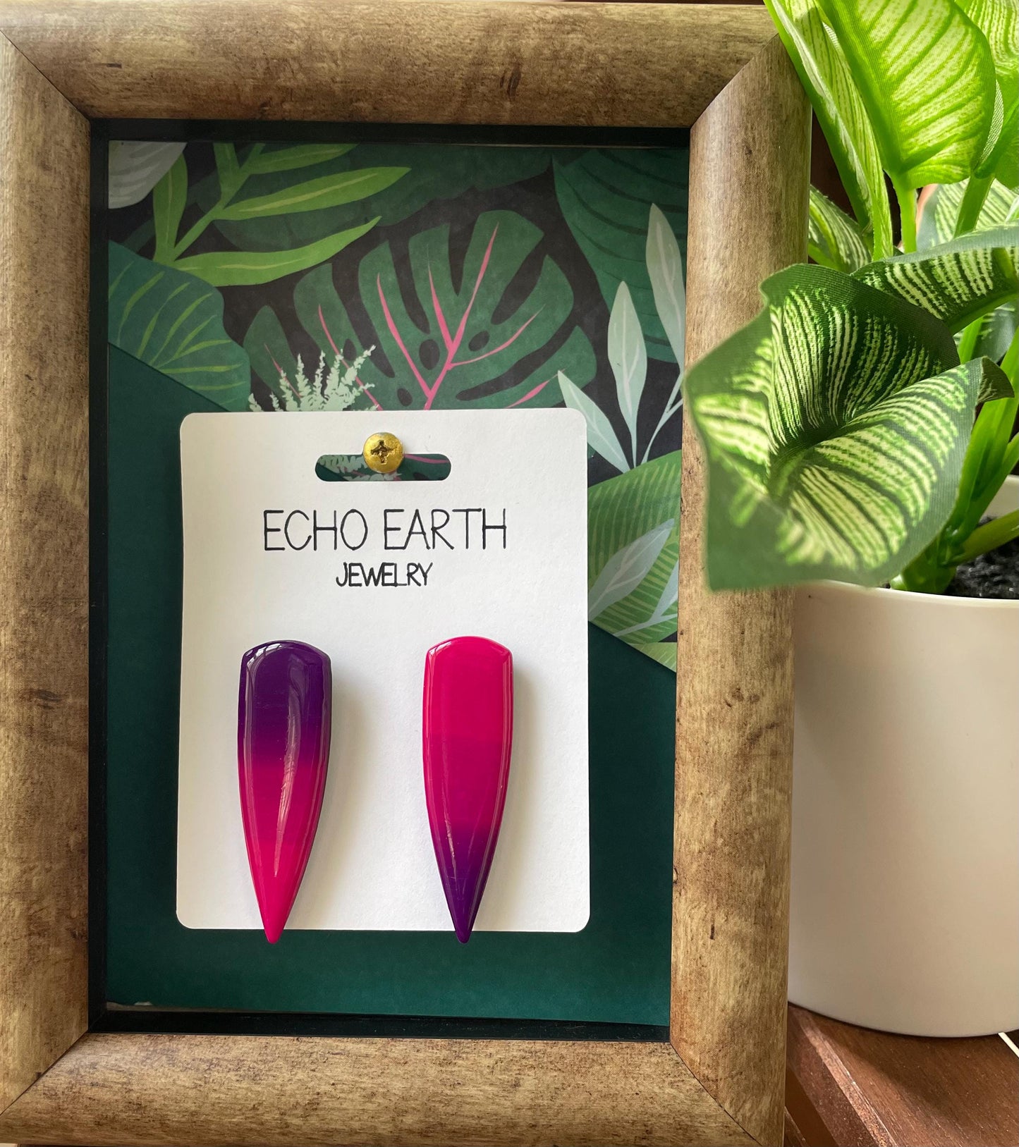 Kaleidoscope Collection - Studded Earrings, Statement Earrings, Unique Earrings, Fashion Earrings, Clay Earrings