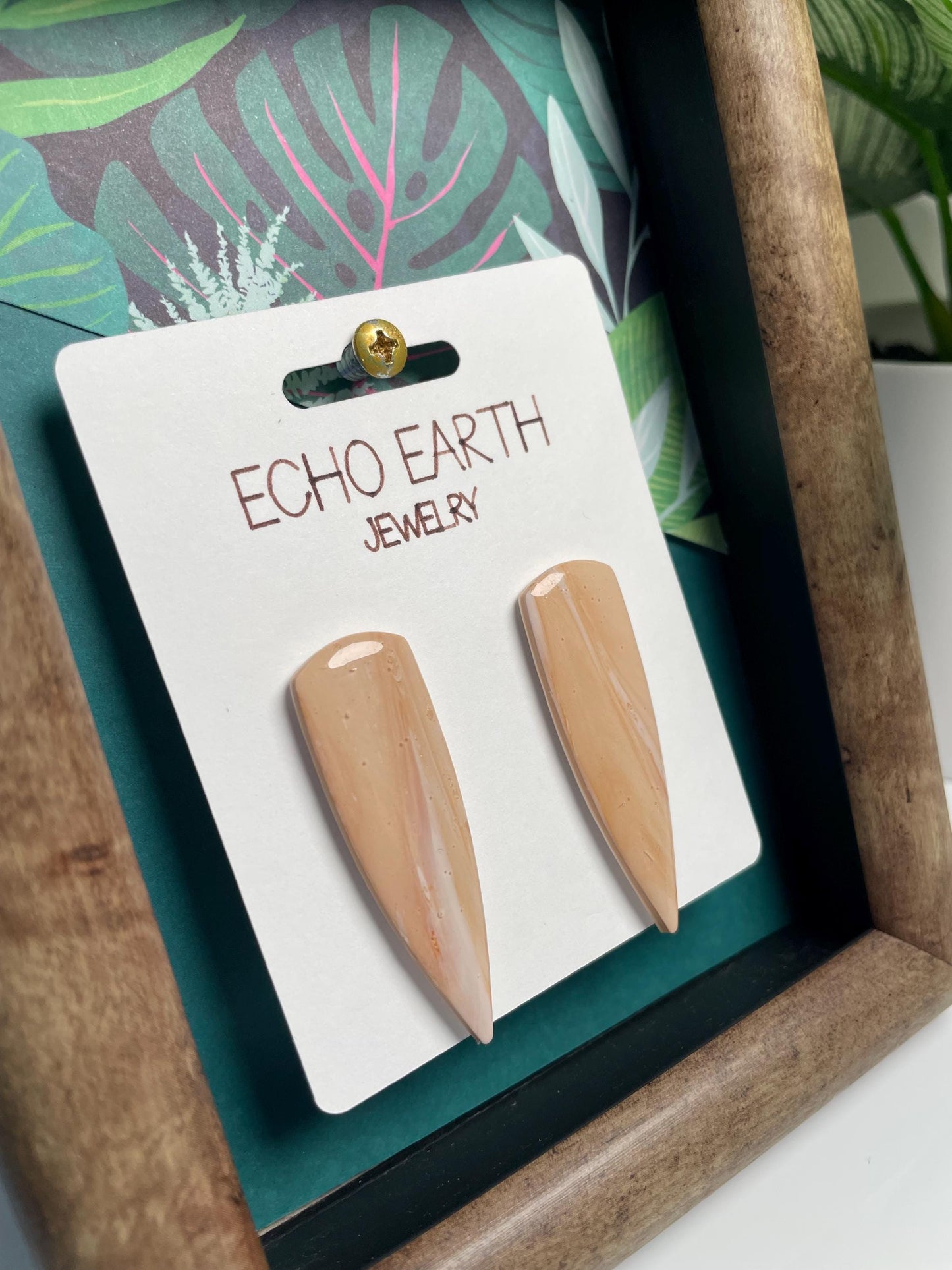 Natural Collection - Dangle Earrings, Statement Earrings, Unique Earrings, Jewelry, Earrings,