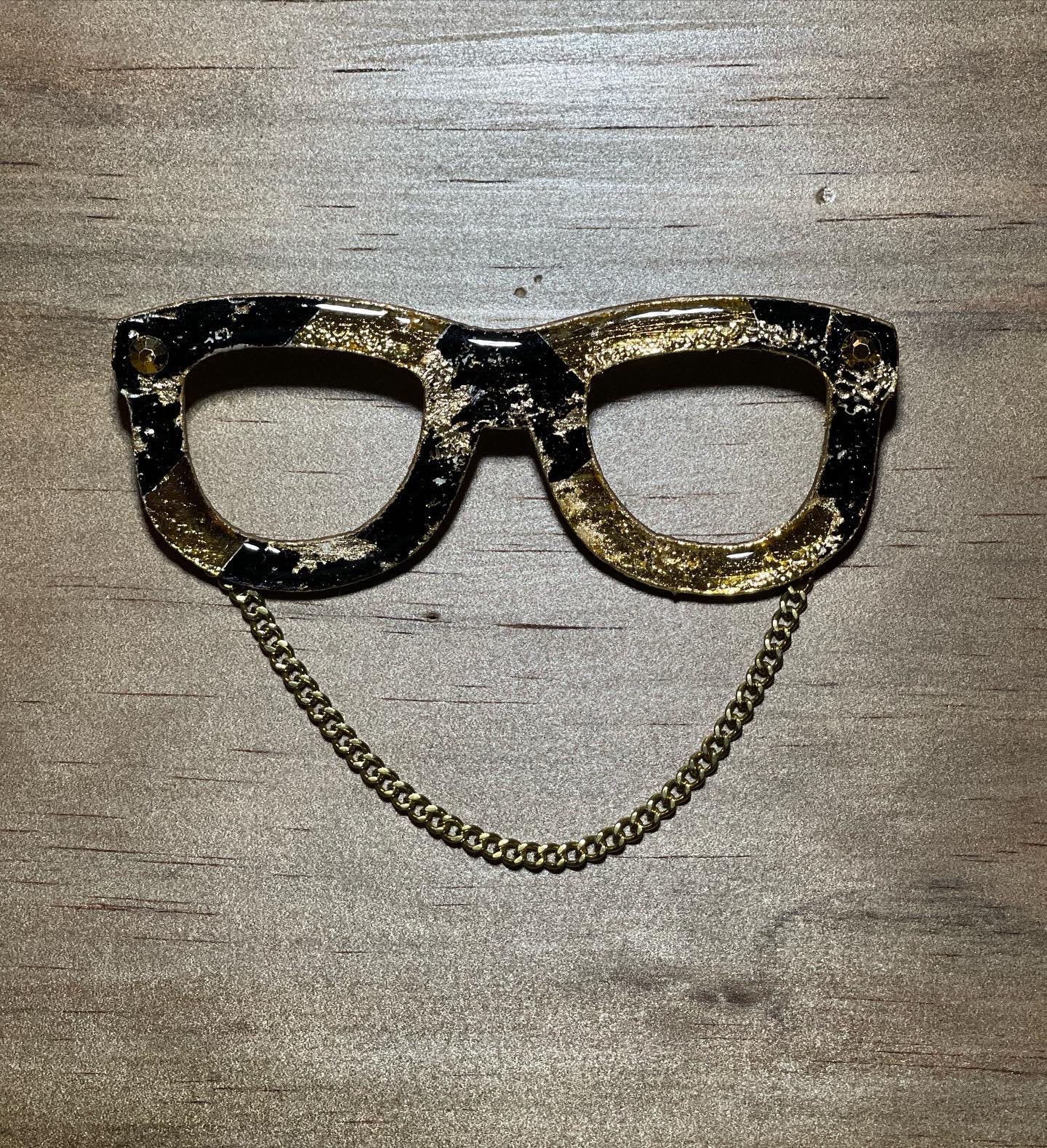 Fashion Eyeglass Pin, Brooch