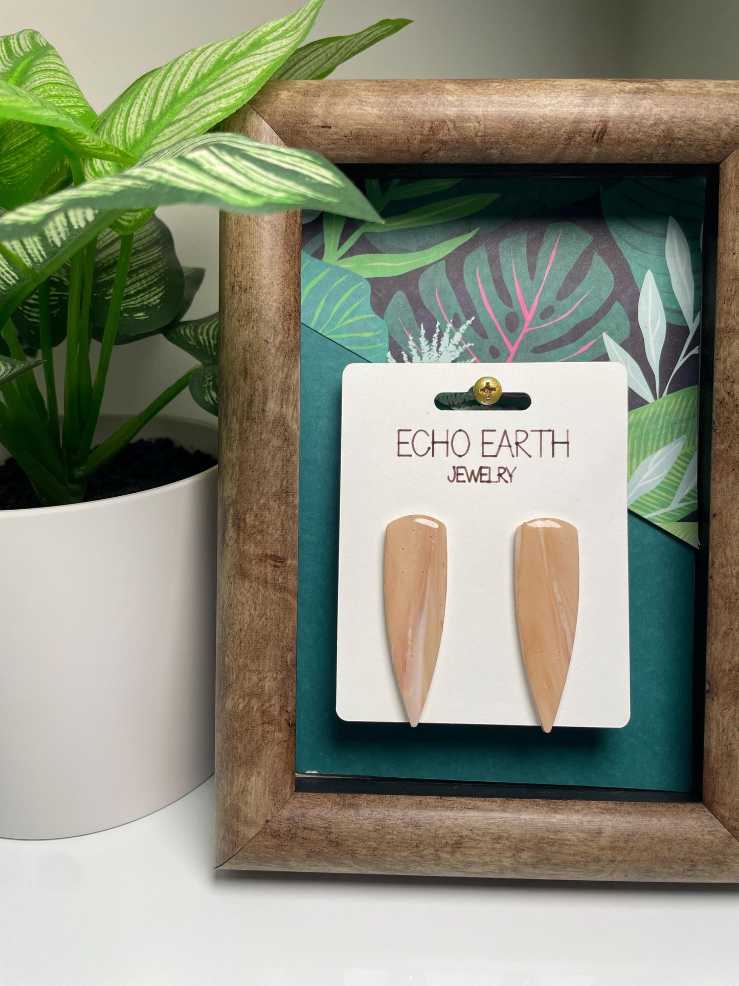 Natural Collection - Dangle Earrings, Statement Earrings, Unique Earrings, Jewelry, Earrings,