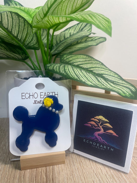 Pretty Poodle Pins