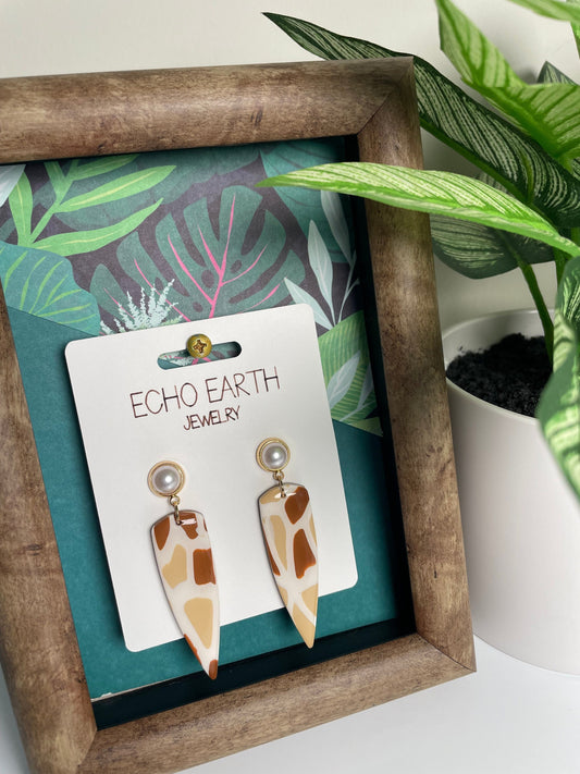 Natural Collection - Dangle Earrings, Statement Earrings, Unique Earrings, Jewelry, Earrings,