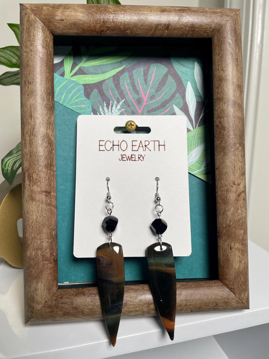 Midnight Collection - Studded Earrings, Statement Earrings, Unique Earrings, Fashion Earrings, Clay Earrings